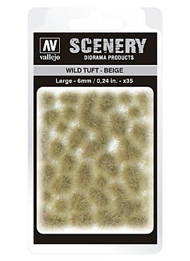 Wild Tuft - Beige 6 mm